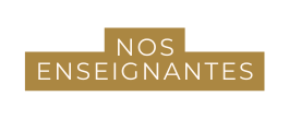 Nos enseignantes